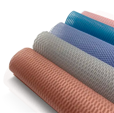 3D Air Mesh Polyester Knitted Honeycomb Sandwich Mesh Fabric For Shoes