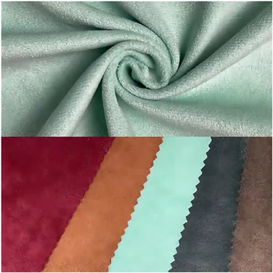 Faux Stretch Suede Fabric For Garment Suit Sportswear Shoes Stretch Suede Fabric