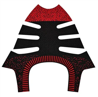 Flat Knit Mesh Fabric Shoe Upper