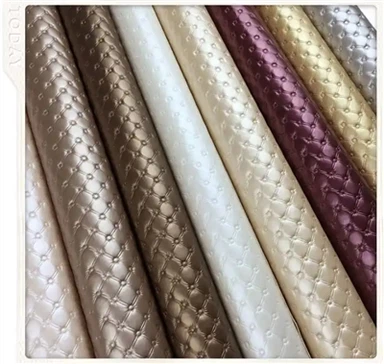 PVC Leather Fabric For Sofa Package Covering