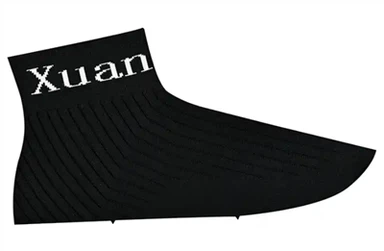 Semi Finished Knitted Upper Breathable Flat Knitted Mesh Fabric Shoes Upper