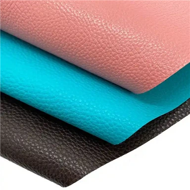 Wholesale Factory Waterproof Thick Leather Fabric PVC Synthetic Leather For Handbags