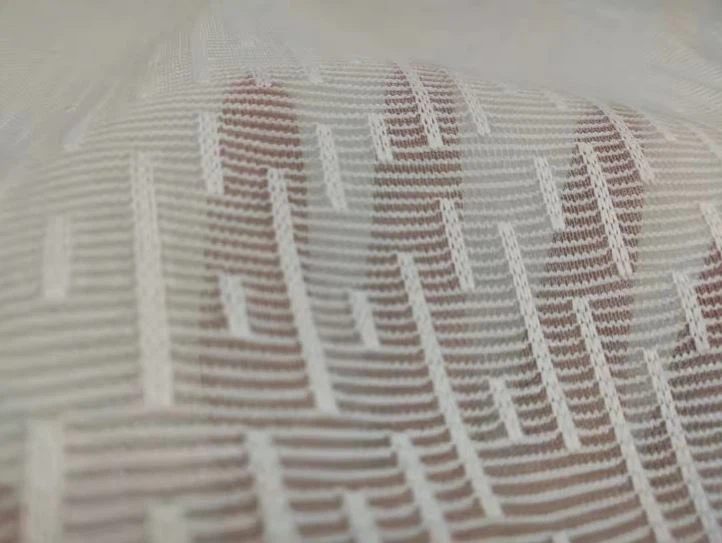 100% Polyester Fabric Striped Breathable Translucent Fabric