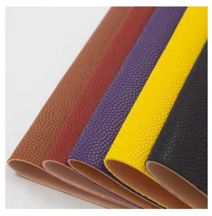China Factory Direct Synthetic Custom Faux Leather PU Fabric For Basketball Ball