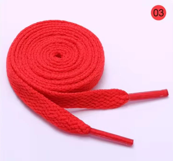 Colored Flat Single Layer Shoelaces Sneaker Shoe Lace