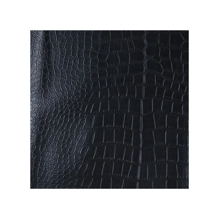 Crocodile Pattern PVC Leather Spunlace Nonwoven Backing best