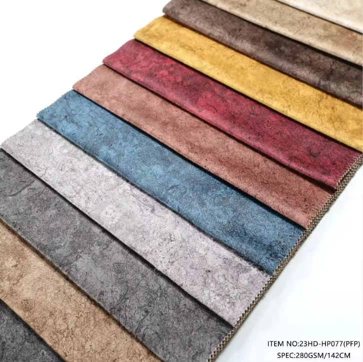 100% Polyester Warp Knitting Pineapple Print Upholstery Fabric