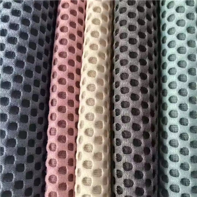 2024 Custom 100%Polyester 3d Air Spacer Sandwich Quick Dry Sport Mesh Bird Eye Mesh Fabric For Sports Shoes