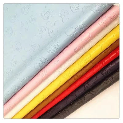 Brand LOGO Stamp Fabric Embossed Vinyl Sheet Embossing For Shoes And Bag