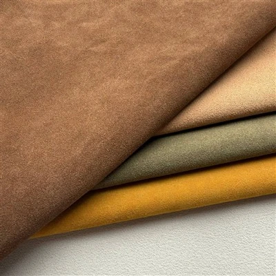 Cowhide Velvet Suede Leather Fabric