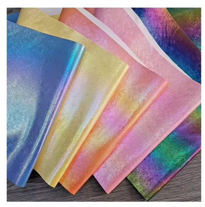 Laser Mirror Faux PU Leather