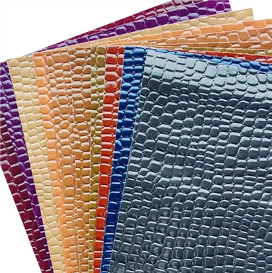 Printed Vinyl PVC Faux Synthetic Leather