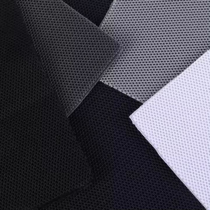 Sport Shoe Bags Making Polyester Brushed Sandwich Mesh Faux Fabric Synthetic Leather